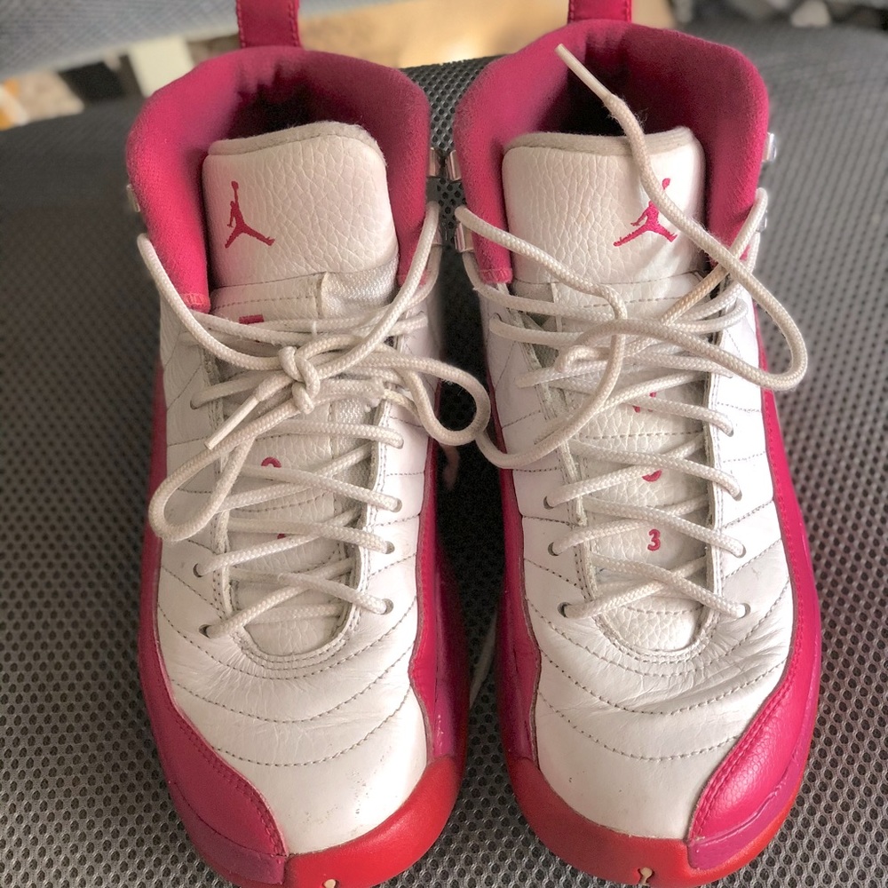 Jordan 12s vivid pink